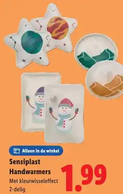 Lidl Sensiplast Handwarmers aanbieding