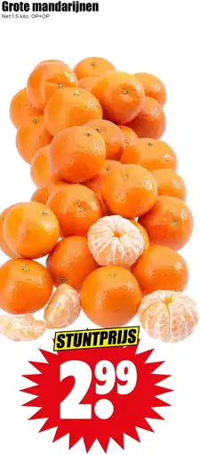 Dirk Grote mandarijnen aanbieding