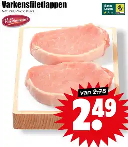 Dirk Varkensfiletlappen aanbieding