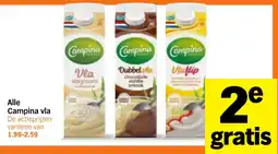 Albert Heijn Alle Campina vla aanbieding
