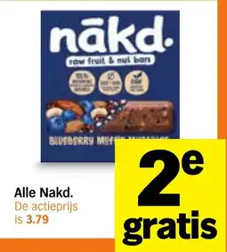 Albert Heijn Alle Nakd. aanbieding