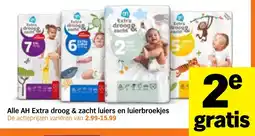 Albert Heijn Alle AH Extra droog & zacht luiers en luierbroekjes aanbieding