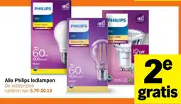 Albert Heijn Alle Philips ledlampen aanbieding