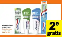 Albert Heijn Alle Aquafresh en Prodent aanbieding