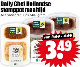 Dirk Daily Chef Hollandse stamppot maaltijd aanbieding