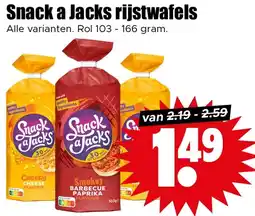 Dirk Snack a Jacks rijstwafels aanbieding
