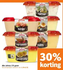 Albert Heijn Alle Johma aanbieding