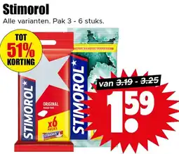 Dirk Stimorol aanbieding