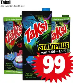 Dirk Taksi aanbieding