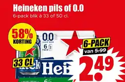 Dirk Heineken 0.0 aanbieding