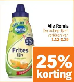 Albert Heijn Alle Remia aanbieding