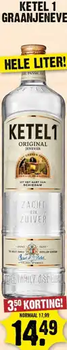 Dirk Ketel 1 graanjenever aanbieding