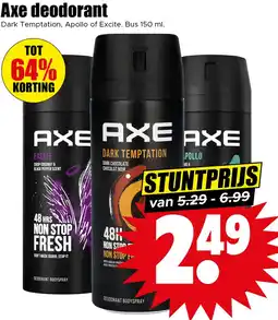 Dirk Axe deodorant aanbieding
