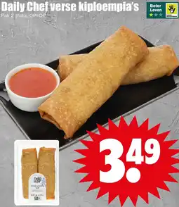 Dirk Daily Chef verse kiploempia's aanbieding