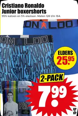 Dirk Cristiano Ronaldo Junior boxershorts aanbieding