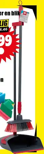 Dirk Dirt Devil stoffer en blik aanbieding