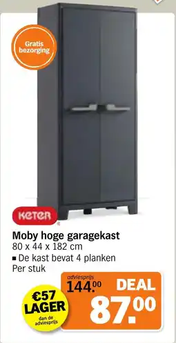 Albert Heijn Moby Hoge Garagekast aanbieding