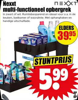 Dirk Nexxt multi-functioneel opbergrek aanbieding
