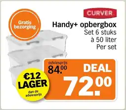 Albert Heijn Curver Handy + Opbergbox aanbieding