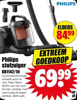 Dirk Philips stofzuiger X1142/10 aanbieding