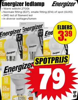 Dirk Energizer ledlamp aanbieding