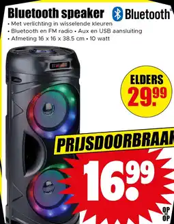 Dirk Bluetooth speaker aanbieding