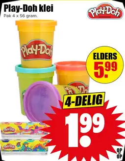 Dirk Play-Doh klei aanbieding