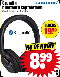 Dirk Grundig bluetooth koptelefoon aanbieding