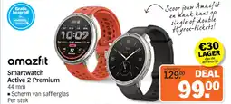 Albert Heijn Amazfit Smartwatch Active 2 Premium aanbieding