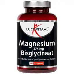 Etos Lucovit magnesium 375mg bisglycinaat 210 tabl aanbieding