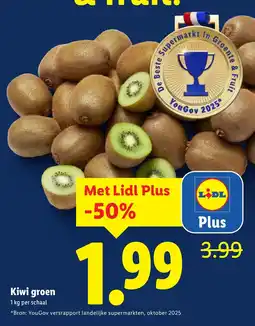 Lidl Kiwi Groen aanbieding