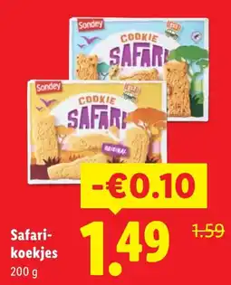 Lidl Safarikoekjes aanbieding