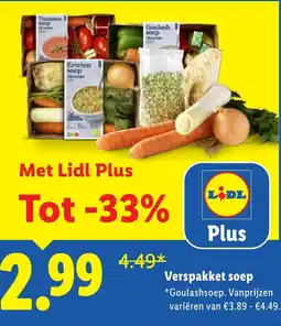 Lidl Verspakket soep aanbieding