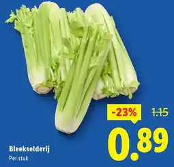 Lidl Bleekselderij aanbieding