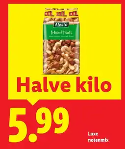 Lidl Luxe notenmix aanbieding
