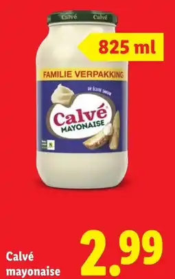 Lidl Calvé Mayonaise aanbieding