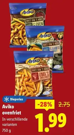 Lidl Aviko ovenfriet aanbieding