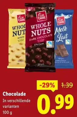Lidl Chocolade aanbieding