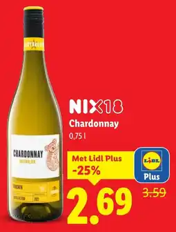 Lidl Chardonnay aanbieding