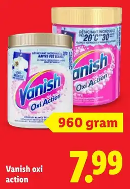Lidl Vanish Oxi Action aanbieding