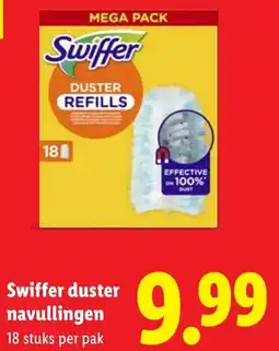 Lidl Swiffer duster navullingen aanbieding