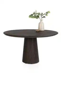 Henders & Hazel Ravello, eetkamertafel rond 140 cm - Basalt aanbieding