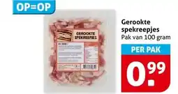 Hoogvliet Gerookte spekreepjes aanbieding
