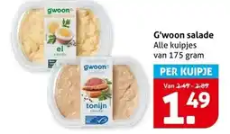 Hoogvliet G'woon salade aanbieding