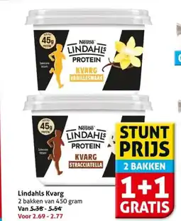 Hoogvliet Lindahls Kvarg aanbieding