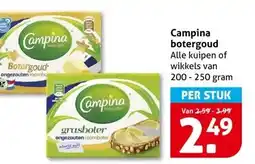 Hoogvliet Campina botergoud aanbieding