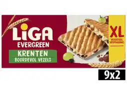 Hoogvliet Liga Evergreen krenten xl aanbieding