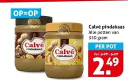 Hoogvliet Calvé pindakaas aanbieding