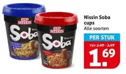 Hoogvliet Nissin Soba cups aanbieding