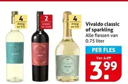 Hoogvliet Vivaldo classic of sparkling aanbieding
